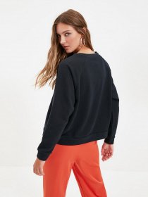 Свитшот Trendyol модель TWOAW20SW0055/Lacivert Свитшот Trendyol модель TWOAW20SW0055/Lacivert Фото