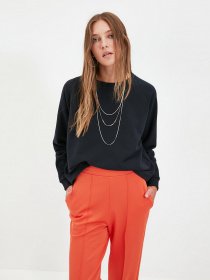 Свитшот Trendyol модель TWOAW20SW0055/Lacivert Свитшот Trendyol модель TWOAW20SW0055/Lacivert Фото