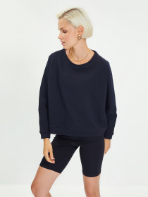 Свитшот Trendyol модель TWOAW20SW0055/Siyah Свитшот Trendyol модель TWOAW20SW0055/Siyah Фото