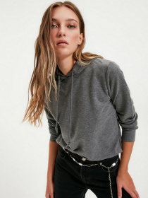 Худи Trendyol модель TWOAW20SW0059/Antrasit Фото