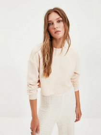 Світшот Trendyol модель TWOAW20SW0145/Bej Фото