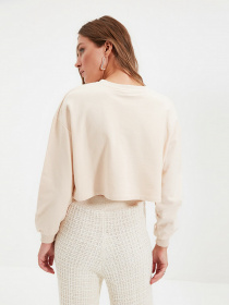 Світшот Trendyol модель TWOAW20SW0145/Bej Фото