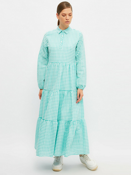 Платье макси Trendyol модель TCTSS21EL4322/Mint Фото