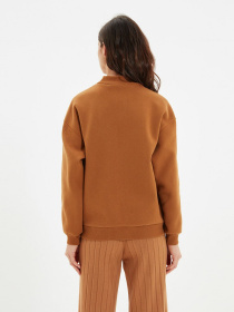 Свитшот Trendyol модель TWOAW20SW0584/Acik Kahverengi Фото