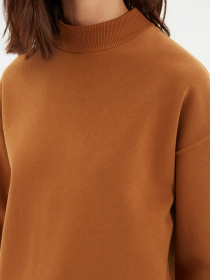 Світшот Trendyol модель TWOAW20SW0584/Acik Kahverengi Світшот Trendyol модель TWOAW20SW0584/Acik Kahverengi Фото