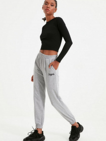 Штаны спортивные Trendyol модель TWOAW21EA0049/Gri Фото