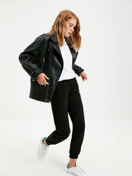 Штаны спортивные Trendyol модель TWOAW21EA0049/Siyah Фото