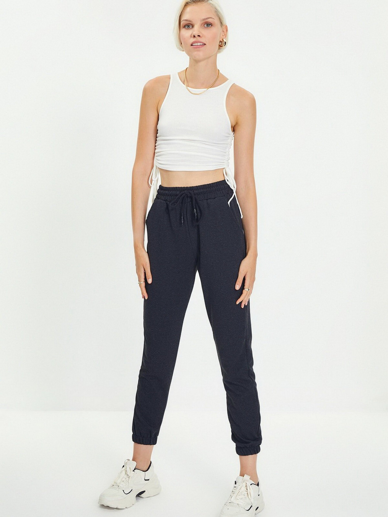 Штаны спортивные Trendyol модель TWOAW21EA0066/Antrasit Фото