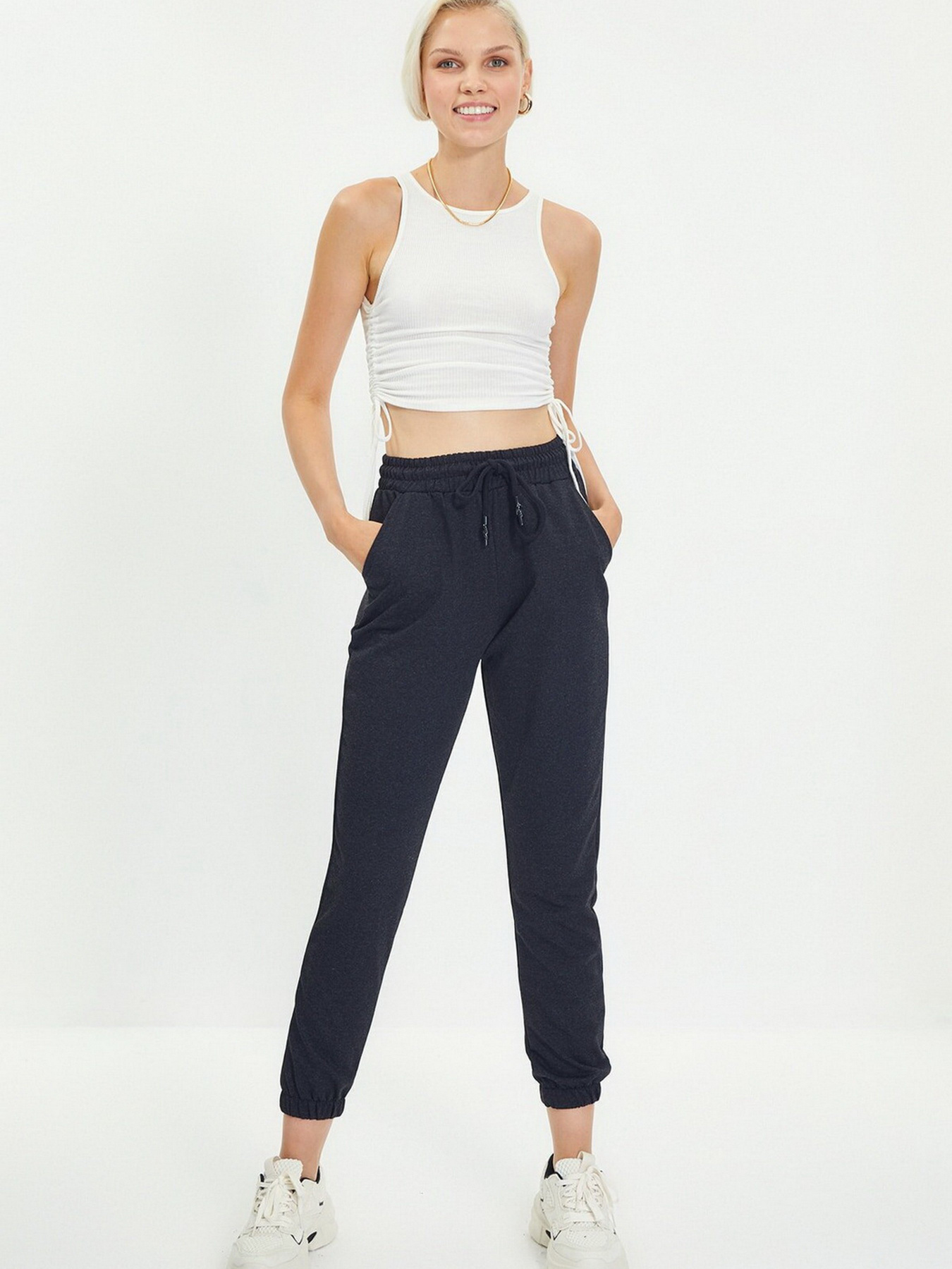 Штаны спортивные Trendyol модель TWOAW21EA0066/Antrasit Фото