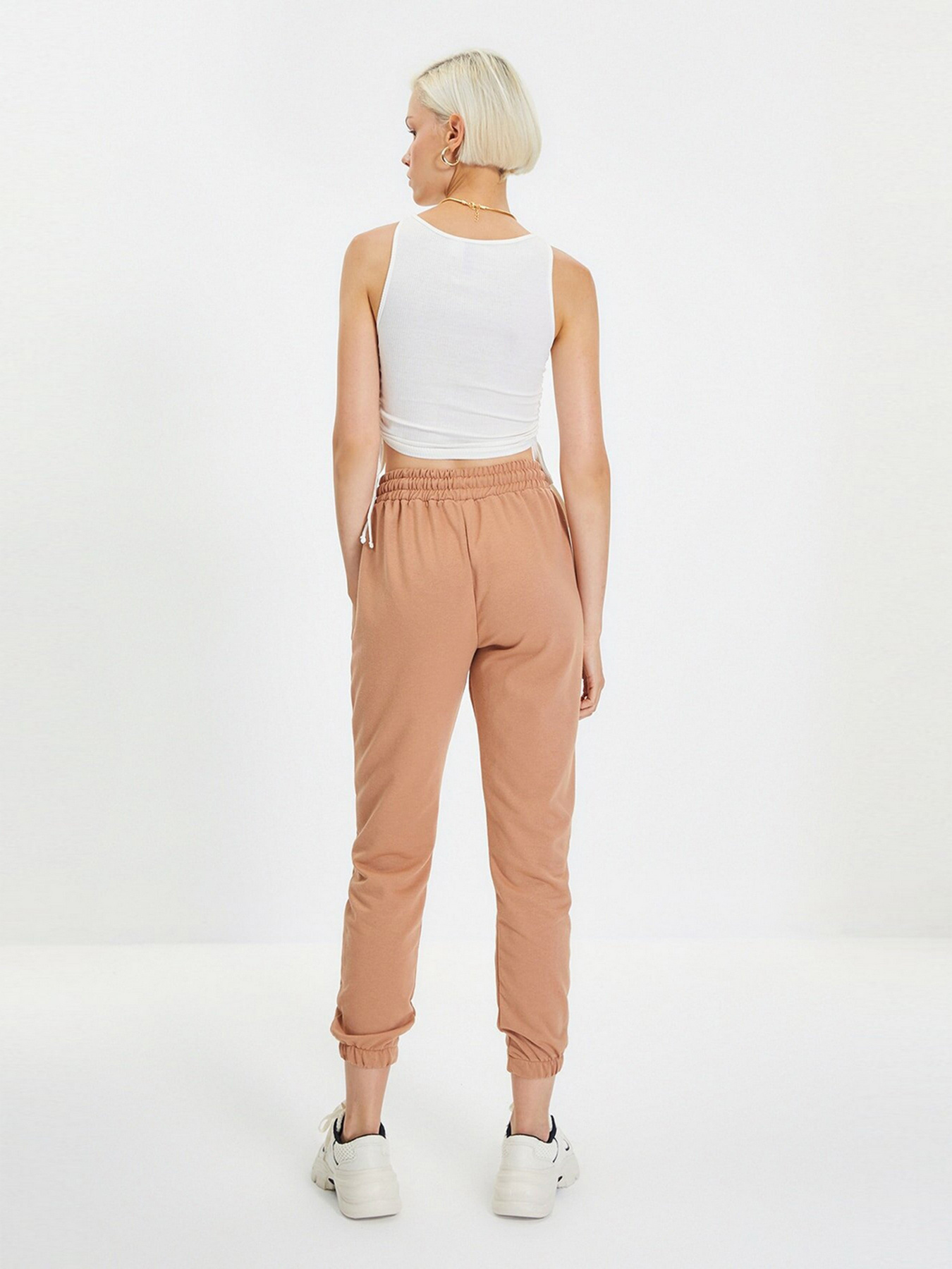 Штаны спортивные Trendyol модель TWOAW21EA0066/Bej Фото