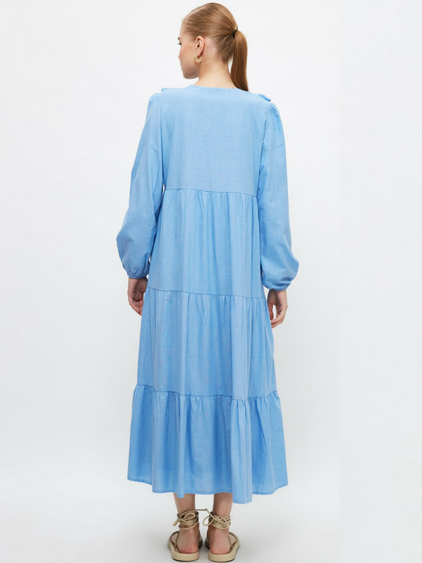 Вишита сукня Trendyol модель TCTSS21EB0041/Mavi Фото