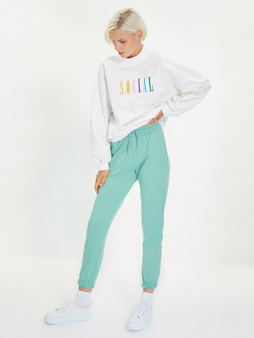 Штаны спортивные Trendyol модель TWOAW21EA0194/Mint Фото