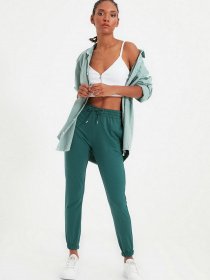 Штаны спортивные Trendyol модель TWOAW21EA0194/Yesil Фото