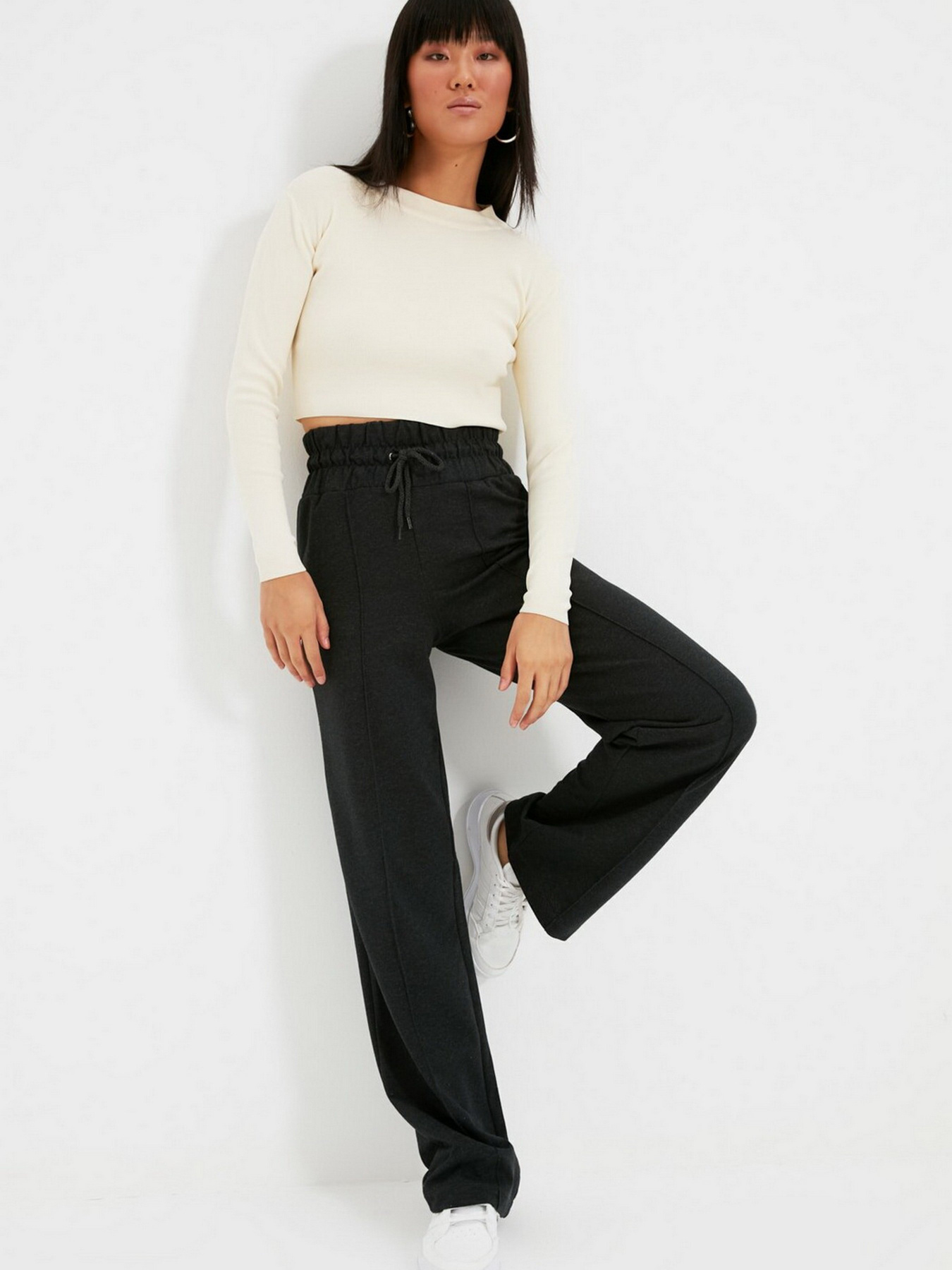 Штаны спортивные Trendyol модель TWOAW21EA0395/Antrasit Фото