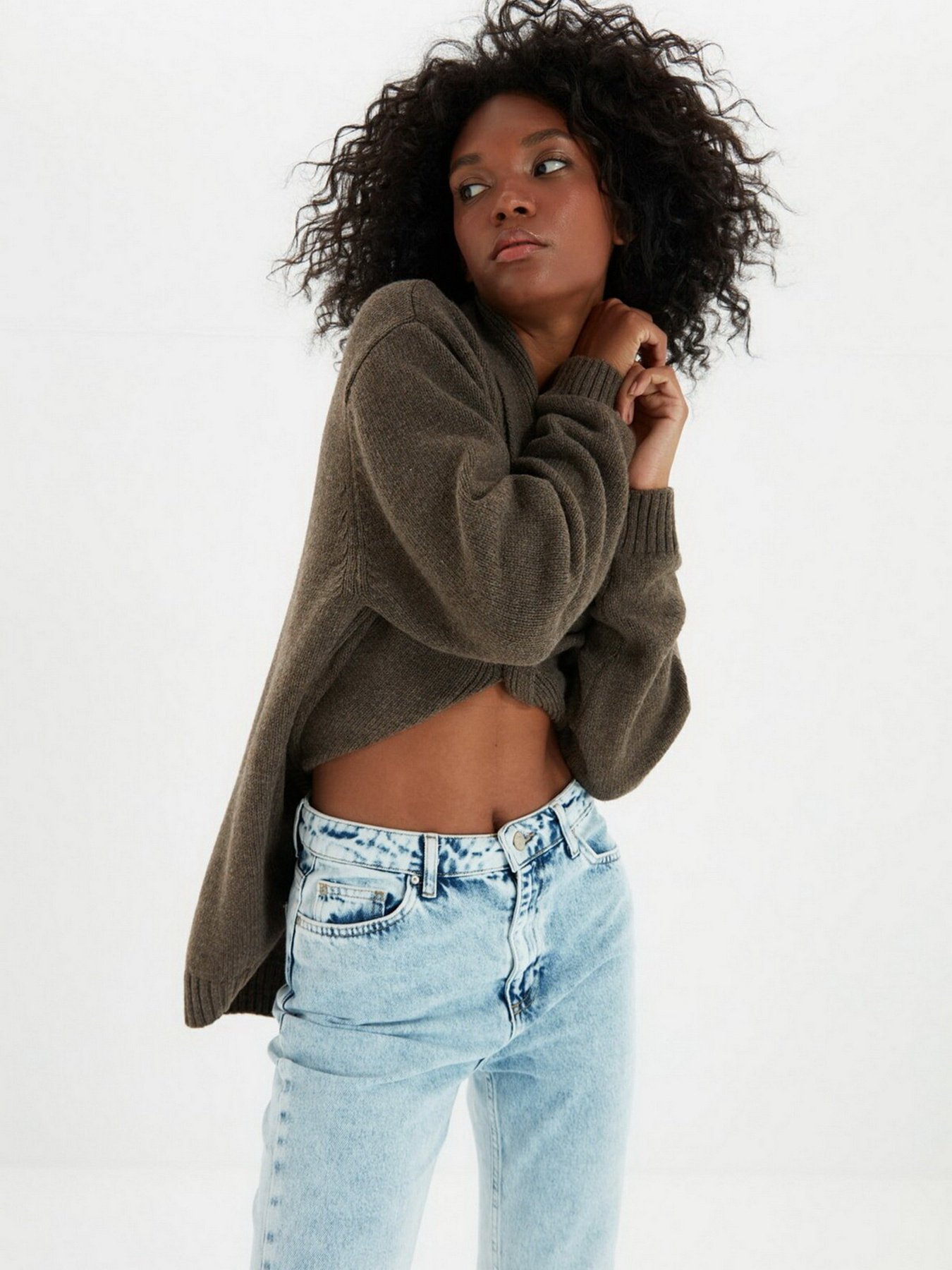 Джинси мом Trendyol Mom модель TWOAW21JE0088/Mavi Фото