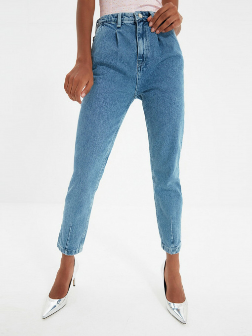 Джинсы мом Trendyol Mom модель TWOAW22JE0178/Mavi Фото