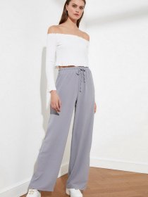 Палаццо Trendyol модель TWOSS21PL0248/Gri Фото