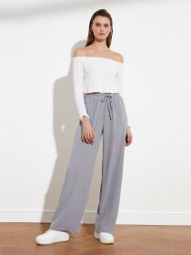 Палаццо Trendyol модель TWOSS21PL0248/Gri Фото