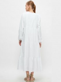 Вишита сукня Trendyol модель TCTSS21EB0041/Beyaz Фото