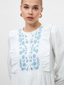 Вишита сукня Trendyol модель TCTSS21EB0041/Beyaz Фото