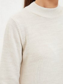 Платье миди Trendyol модель TCTAW22AK0049/Bej Фото