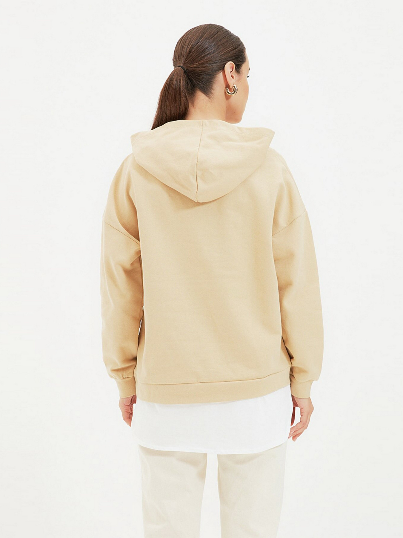 Худи Trendyol модель TCTAW22TW0028/Bej Фото