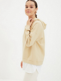 Худи Trendyol модель TCTAW22TW0028/Bej Худи Trendyol модель TCTAW22TW0028/Bej Фото