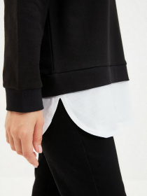 Худи Trendyol модель TCTAW22TW0028/Siyah Фото