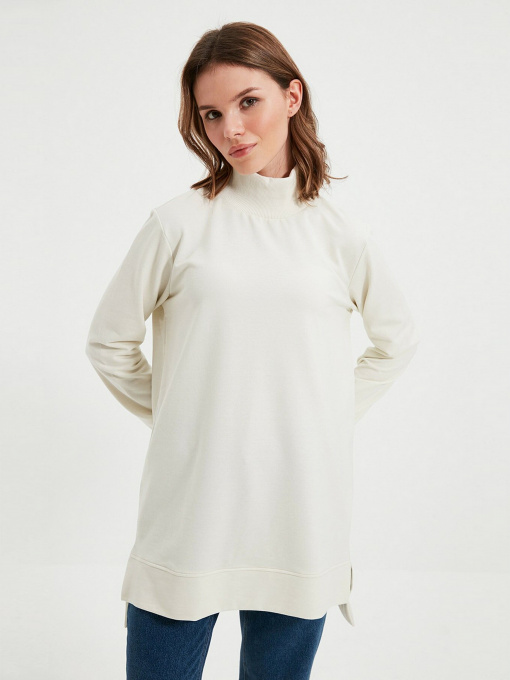 Свитшот Trendyol модель TCTAW22TW0030/Bej Фото
