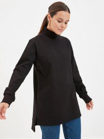 Свитшот Trendyol модель TCTAW22TW0030/Siyah Свитшот Trendyol модель TCTAW22TW0030/Siyah Фото