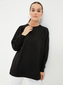 Свитшот Trendyol модель TCTAW22TW0088/Siyah Фото