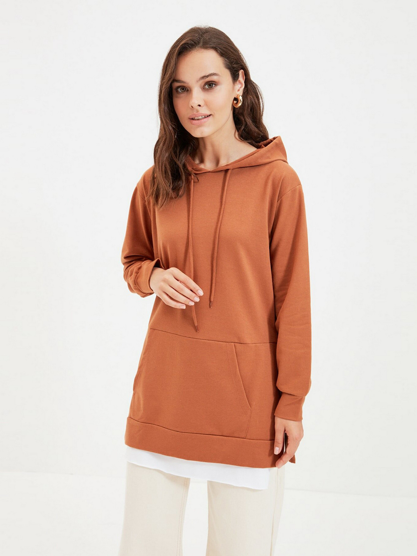 Худи Trendyol модель TCTAW22TW0143/Kiremit Фото