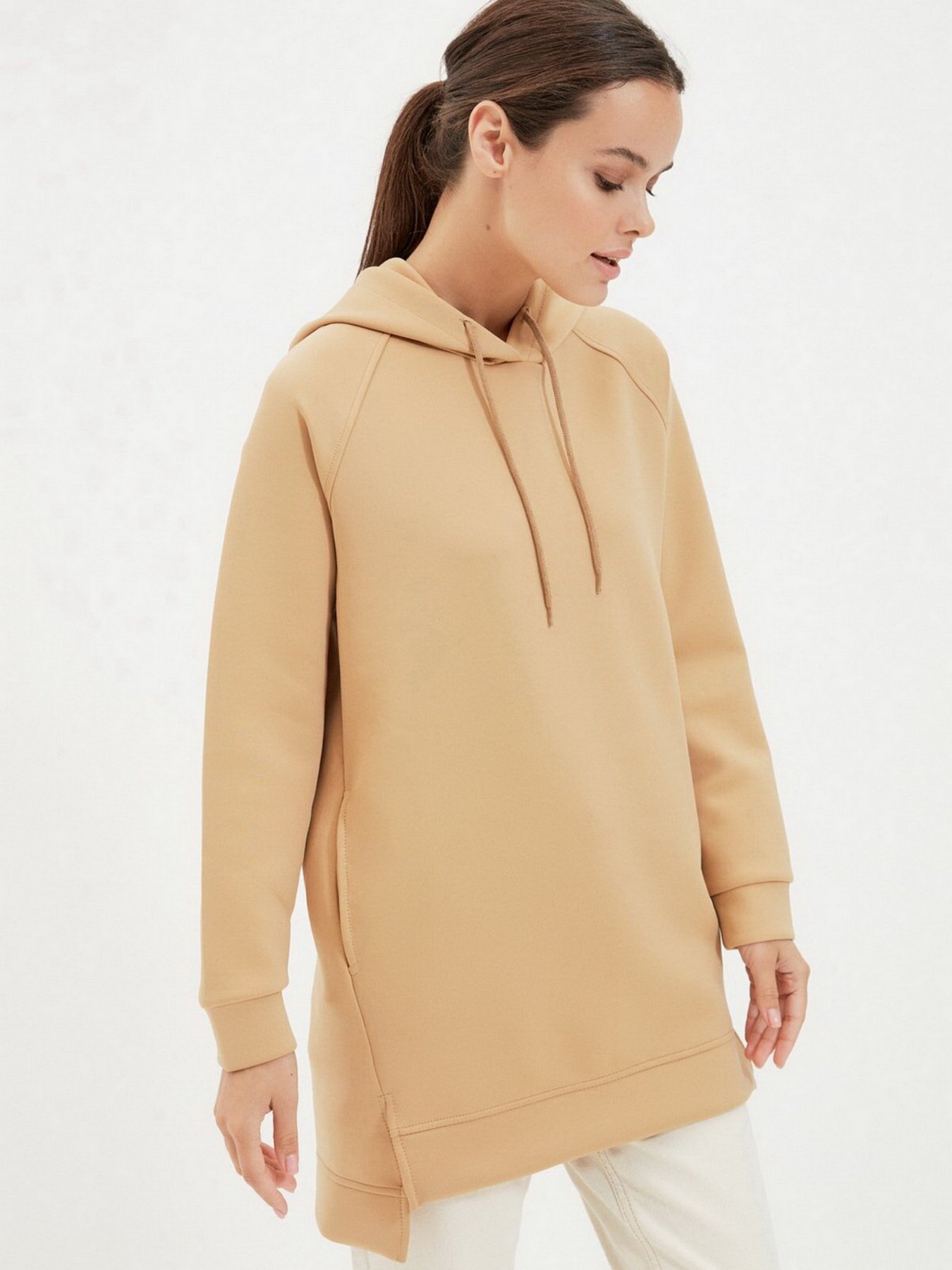 Худі Trendyol модель TCTAW22TW0183/Kahverengi Фото