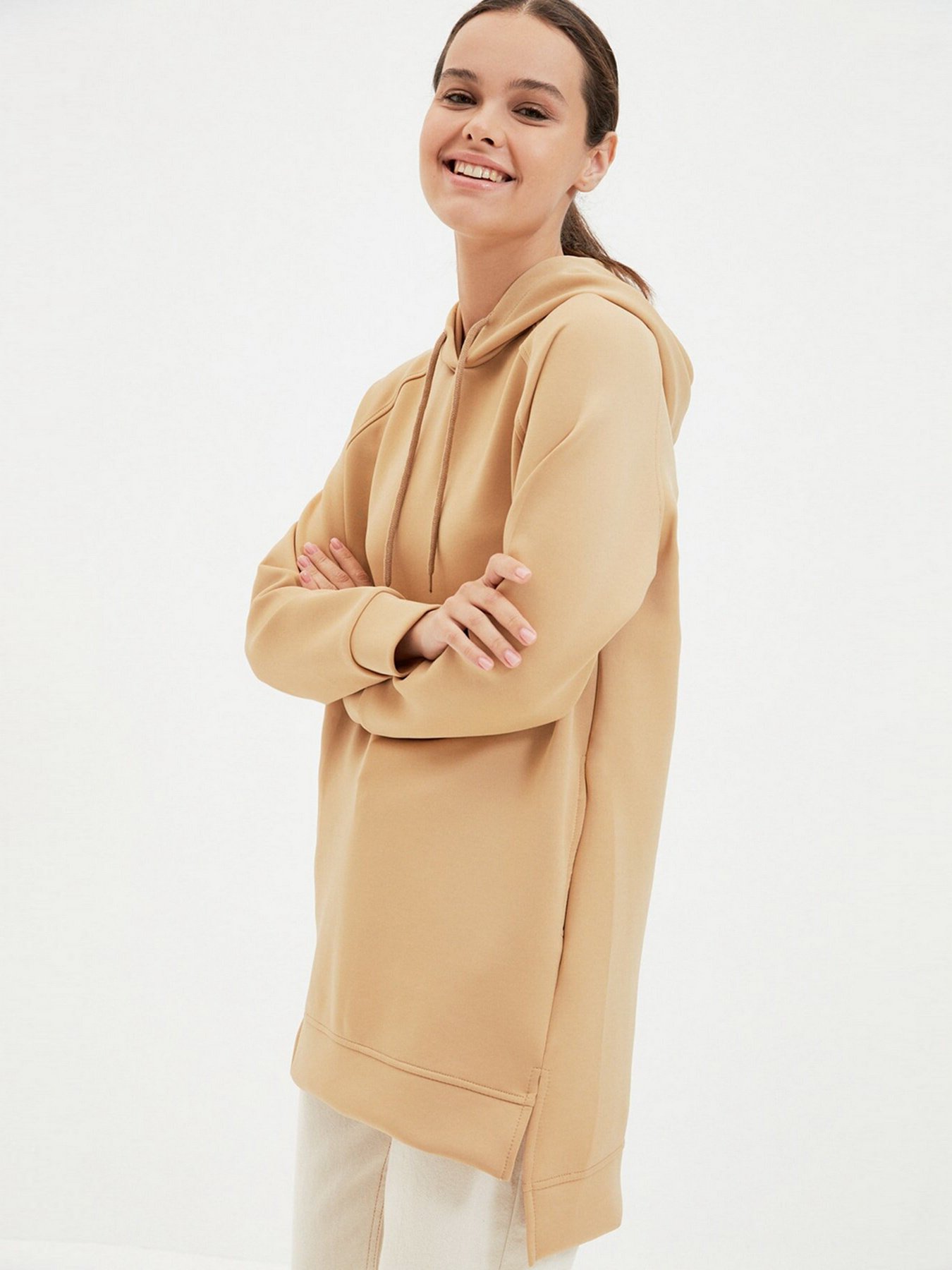 Худи Trendyol модель TCTAW22TW0183/Kahverengi Фото