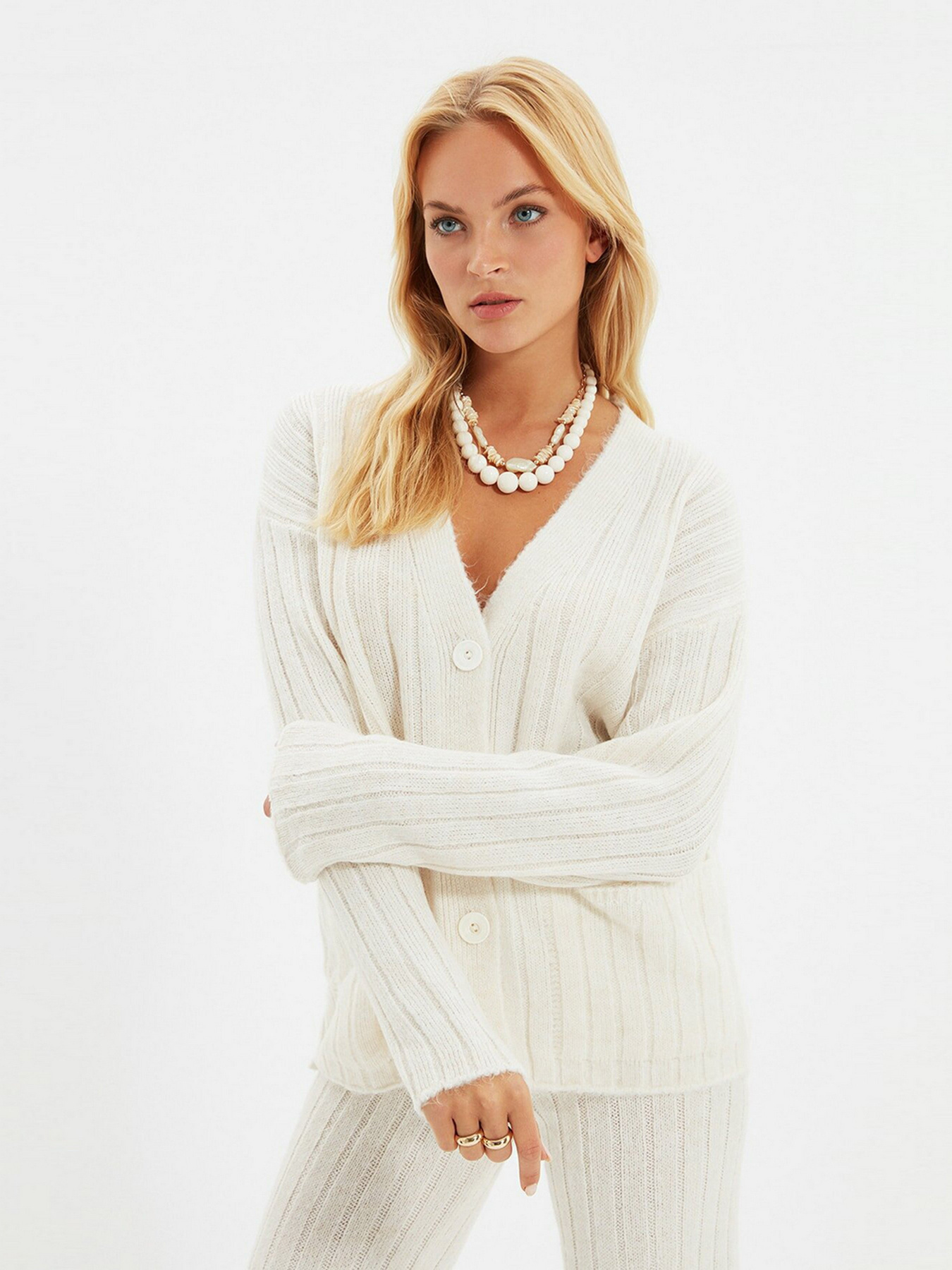 Костюм Trendyol модель TWOAW22AU0128/Ekru Фото