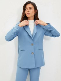 Жакет Trendyol модель TWOAW22CE0054/Mavi Фото