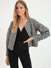 Жакет Trendyol модель TWOAW22CE0215/Siyah Фото