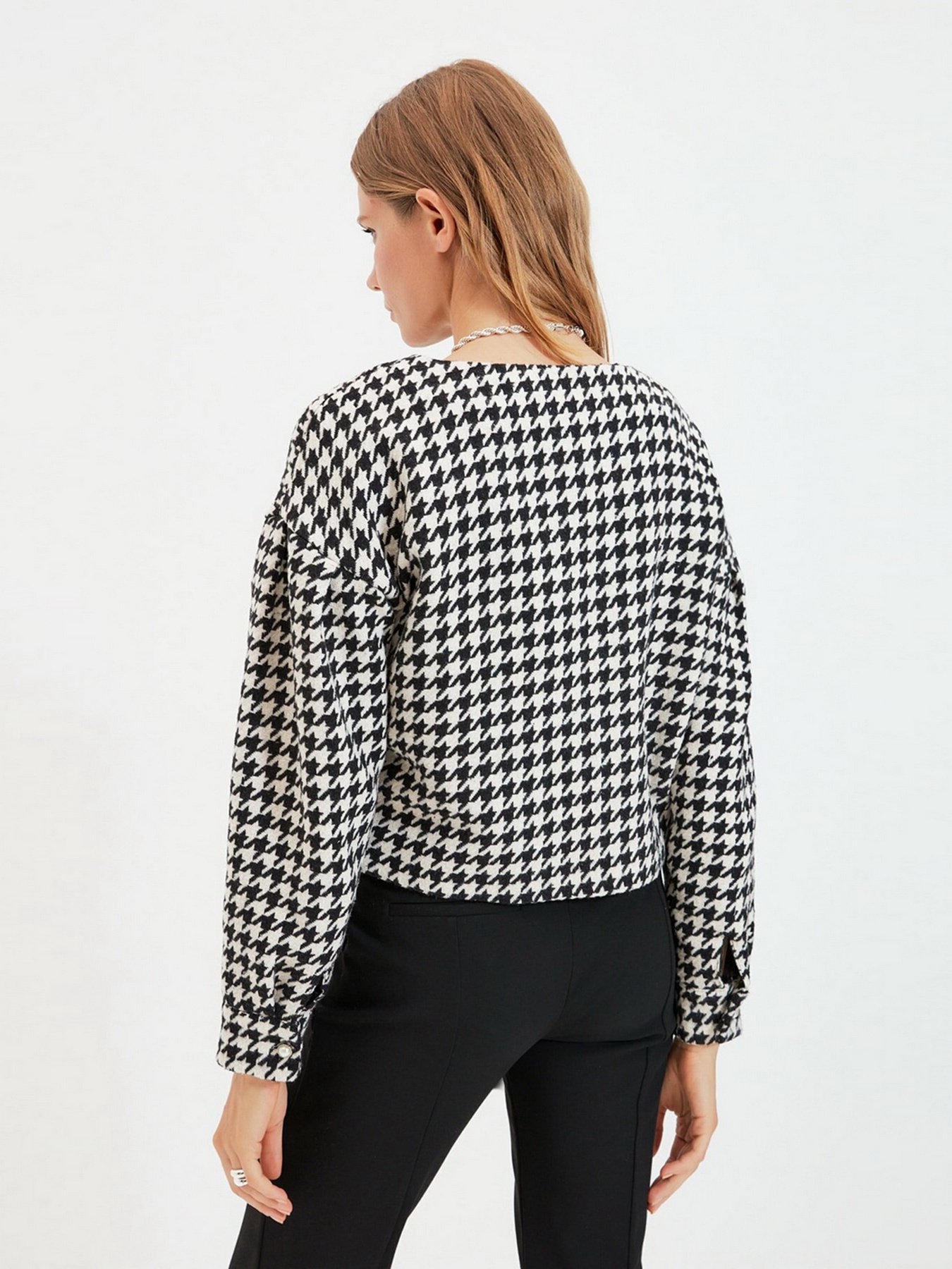 Жакет Trendyol модель TWOAW22CE0215/Siyah Жакет Trendyol модель TWOAW22CE0215/Siyah Фото