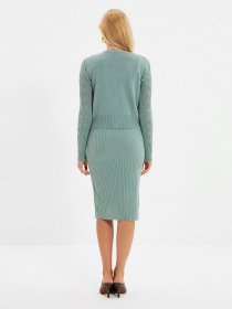 Сукня міді Trendyol модель TWOAW22EL0630/Mint Сукня міді Trendyol модель TWOAW22EL0630/Mint Фото