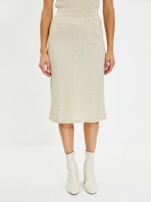 Спідниця міді Trendyol модель TWOAW22ET0296/Tas Фото