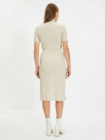 Спідниця міді Trendyol модель TWOAW22ET0296/Tas Спідниця міді Trendyol модель TWOAW22ET0296/Tas Фото