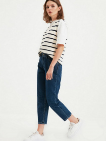 Джинси мом Trendyol Mom модель TWOAW22JE0534/Mavi Фото