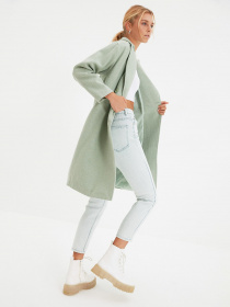 Пальто Trendyol модель TWOAW22KB0011/Mint Фото