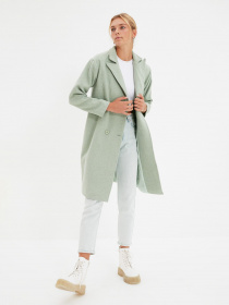 Пальто Trendyol модель TWOAW22KB0011/Mint Фото