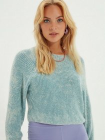 Свитер Trendyol модель TWOAW22KZ1091/Acik Mavi Фото