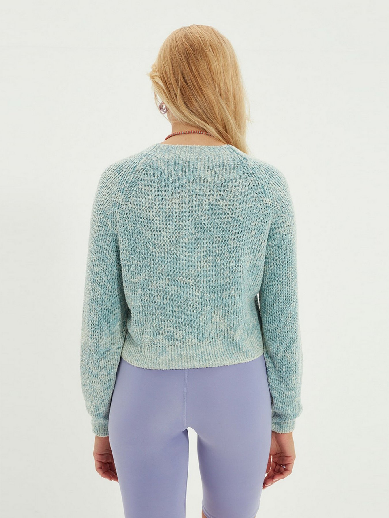 Свитер Trendyol модель TWOAW22KZ1091/Acik Mavi Свитер Trendyol модель TWOAW22KZ1091/Acik Mavi Фото