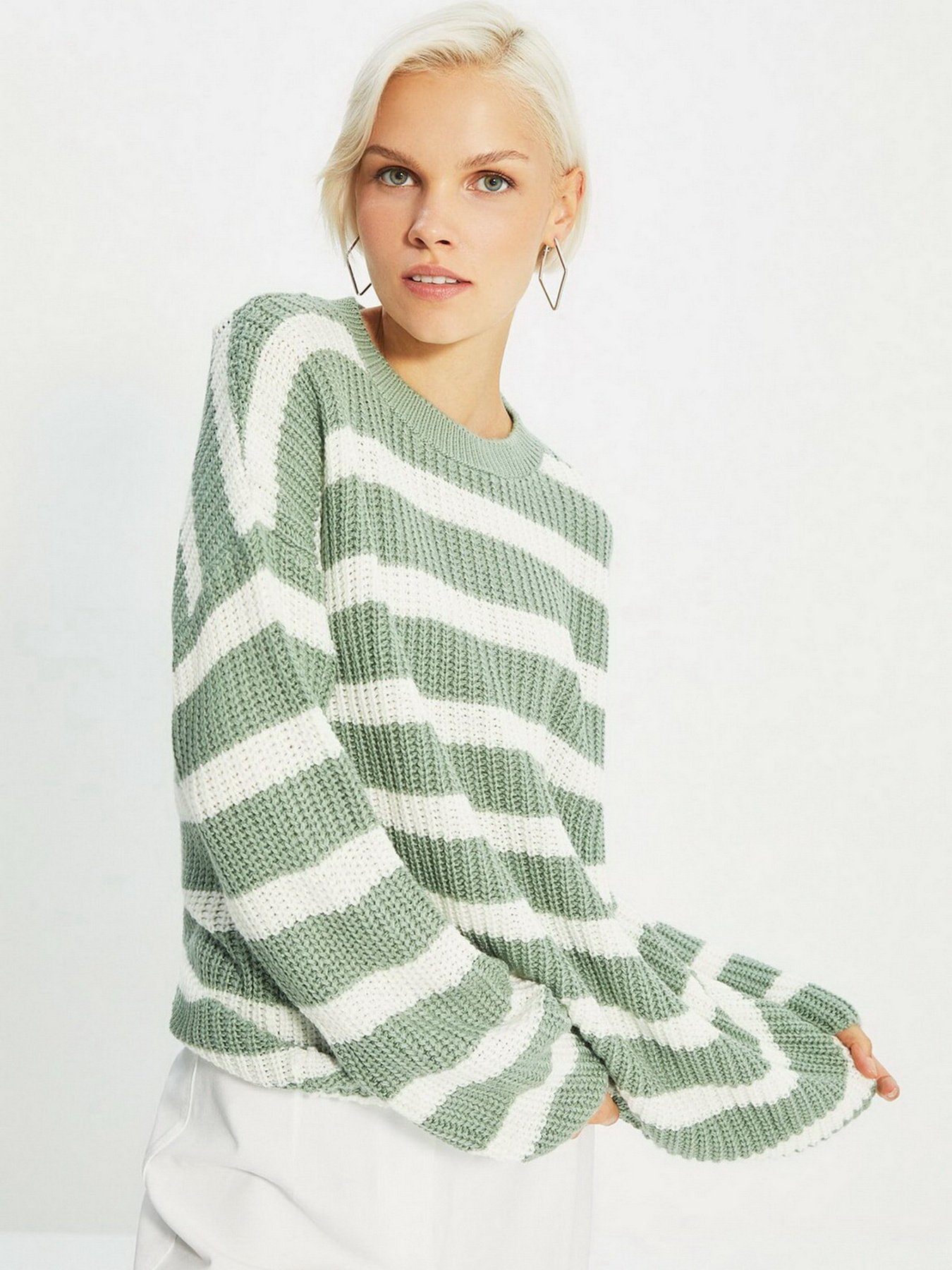 Свитер Trendyol модель TWOAW22KZ1155/Mint Фото