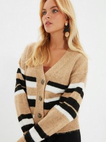 Кардиган Trendyol модель TWOAW22KZ1631/Camel Фото