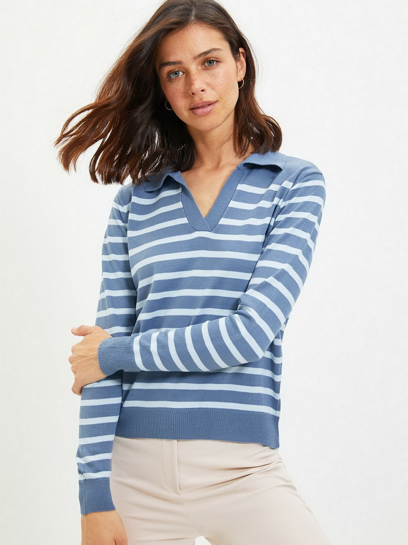 Джемпер Trendyol модель TWOAW22KZ2101/Indigo Фото