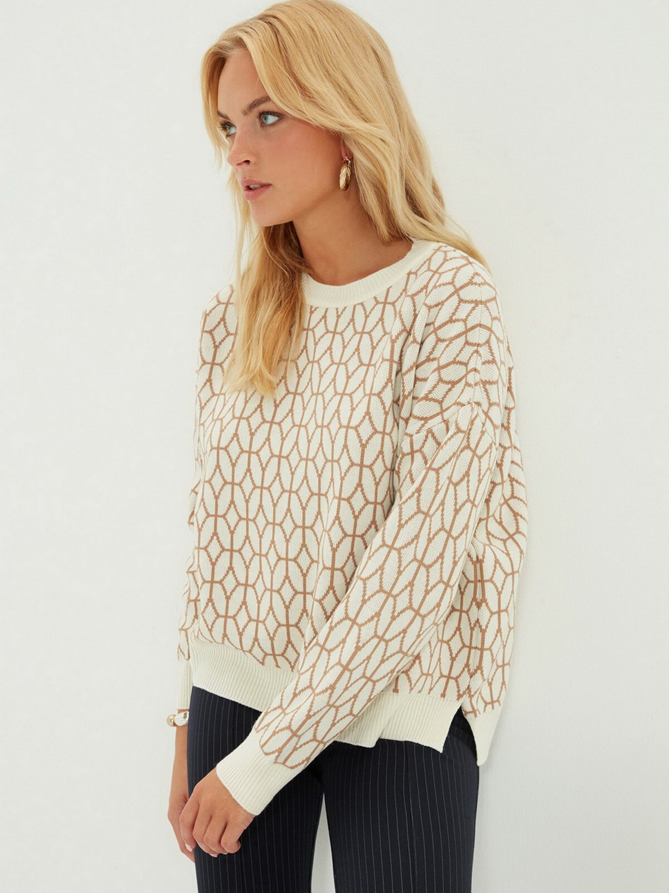 Джемпер Trendyol модель TWOAW22KZ2173/Camel Фото